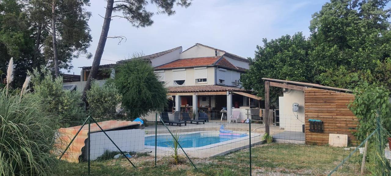 Chez Franck 호텔 Saint-Martin-de-Valgalgues 외부 사진